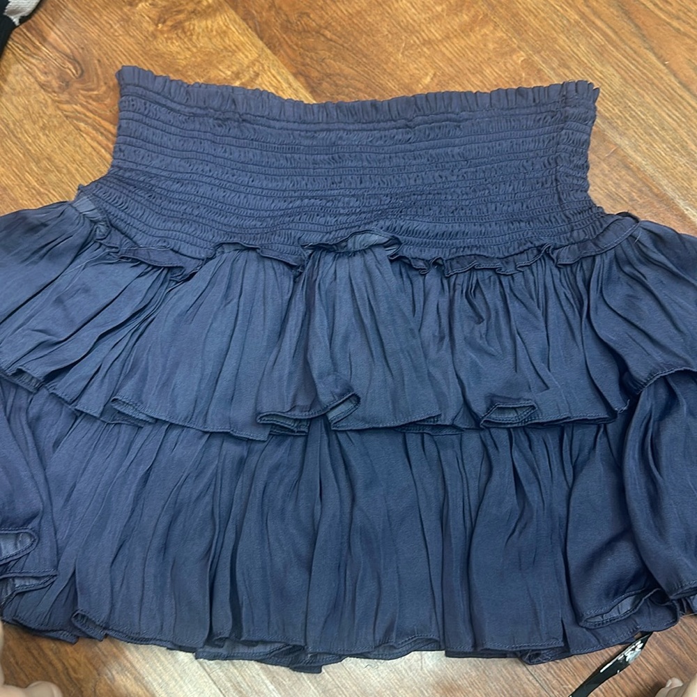 Mustard Seed Ruffle Smocked Skirt